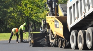 Image of paving contractor